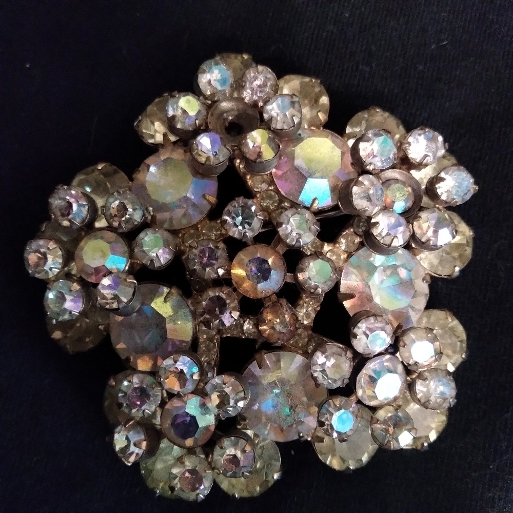 Vintage Juliana snowflake pin - Picture 3 of 5